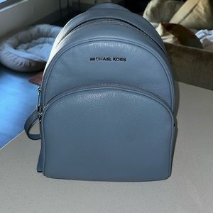 Michael Kors Blue Backpack